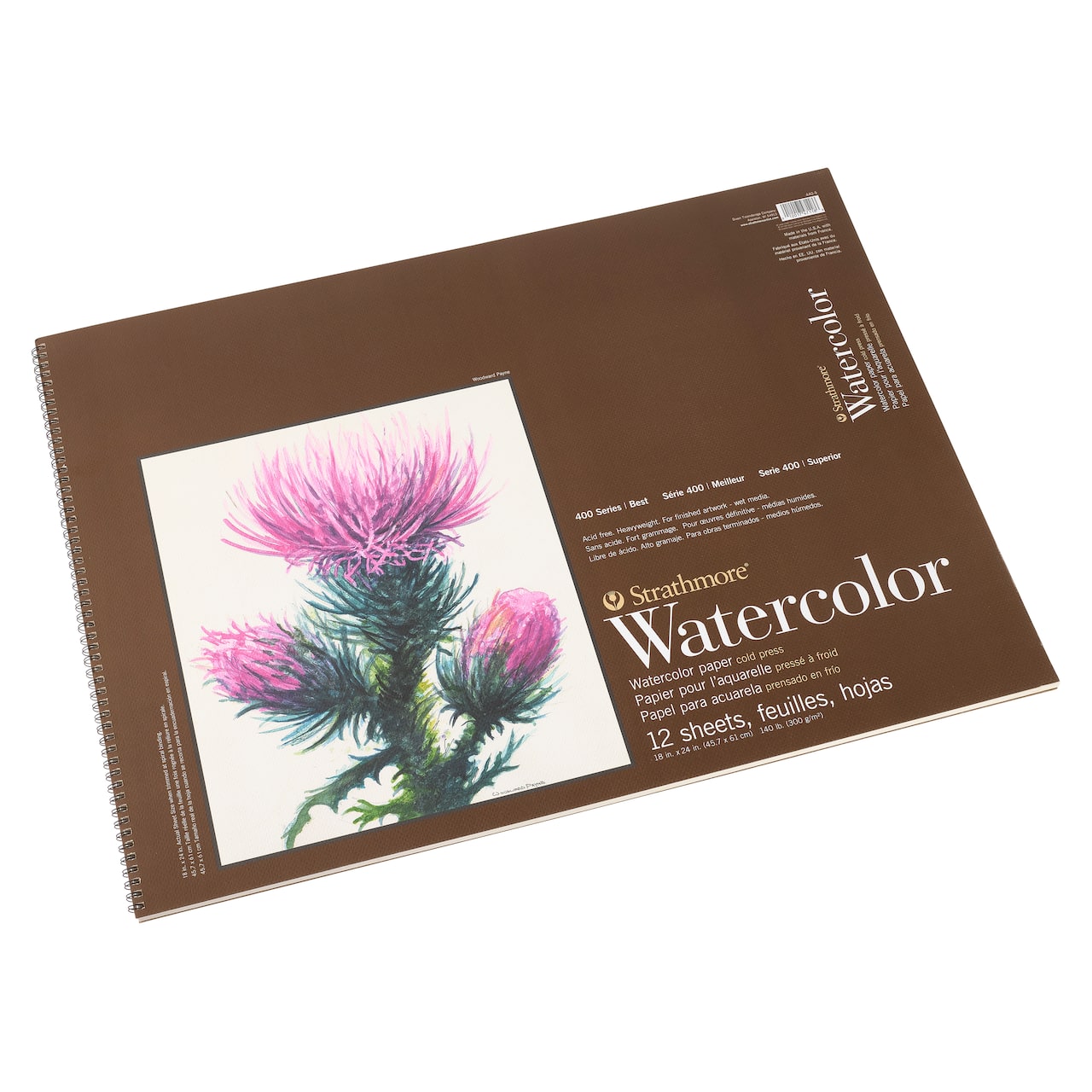 Strathmore 400 Series Wired Watercolor Paper Pad Michaels strathmore-400-series-wired-watercolor-paper-pad-michaels